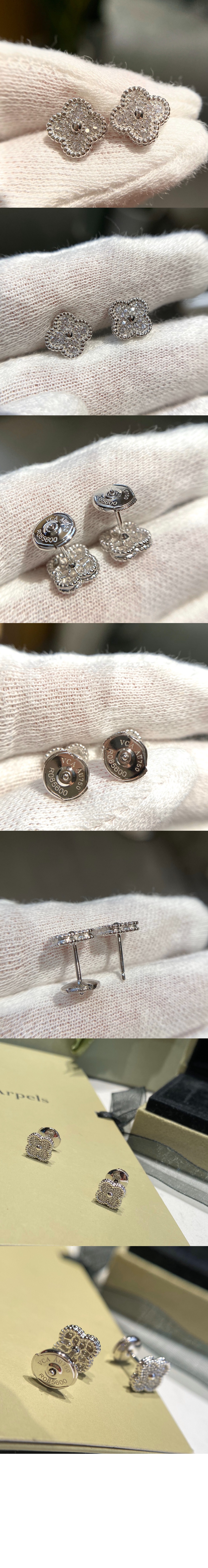 반클리프 스위트 알함브라 귀걸이 85500