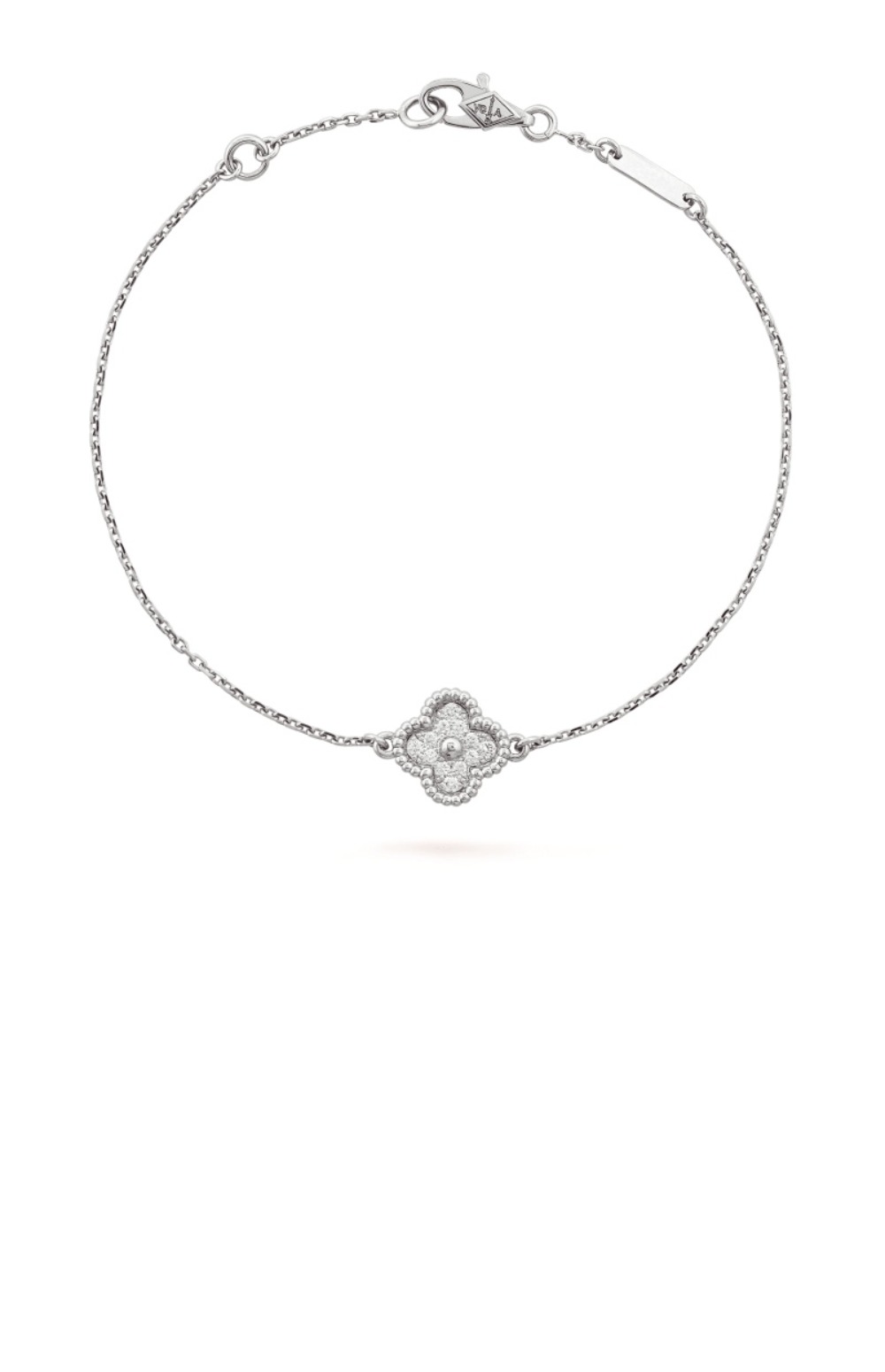 반클리프 브레이슬릿 화이트골드 다이아몬드 85600