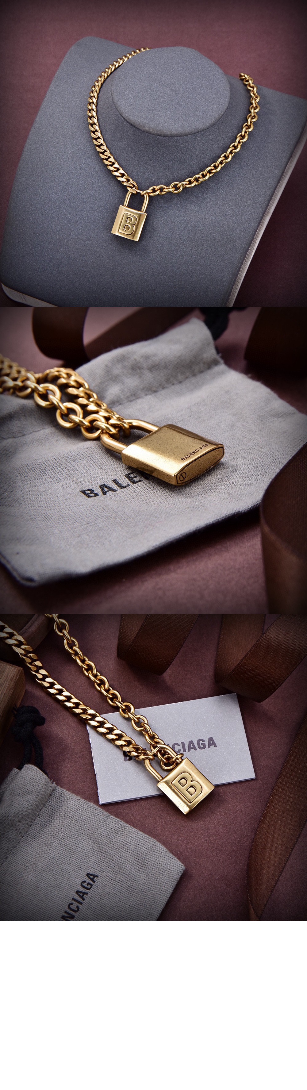 발렌시아가 일체형 목걸이 751090