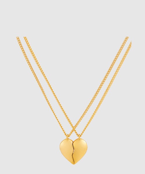 발렌시아가 러브록 더블 목걸이 741533