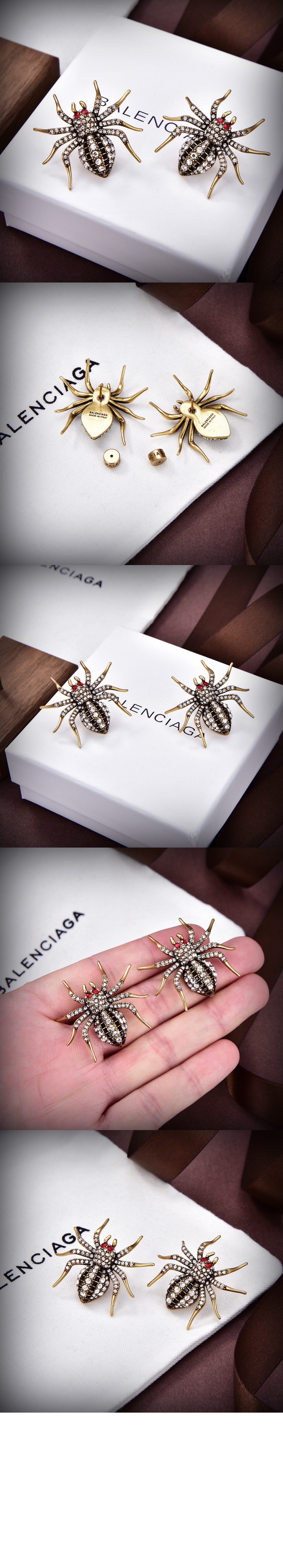 발렌시아가 거미 귀걸이 743070