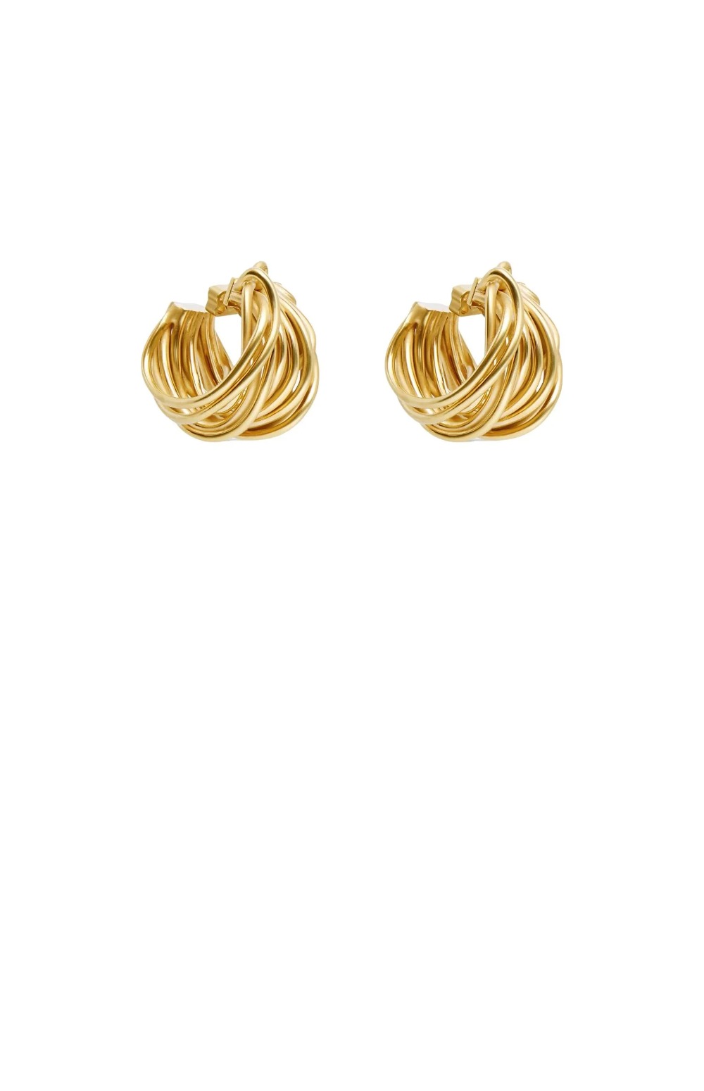 발렌시아가 실뭉치 효과 귀걸이 719078