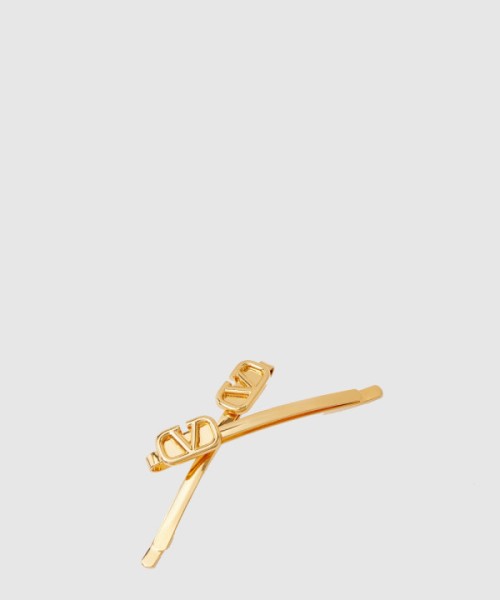 발렌티노 금속 헤어 클립