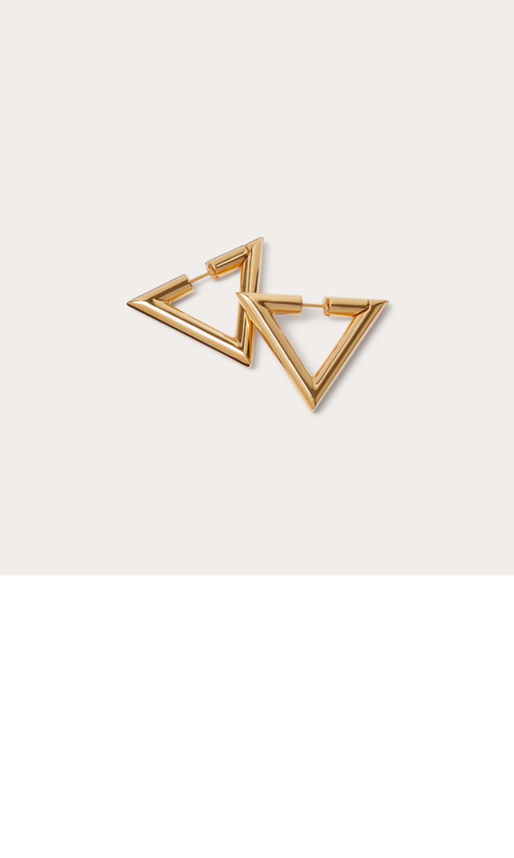 발렌티노 브이 메탈 이어링