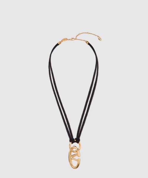 발렌티노 메탈 스트링 네크리스