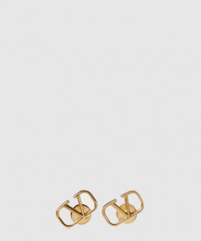 발렌티노 브이로고 시그니처 메탈 이어링