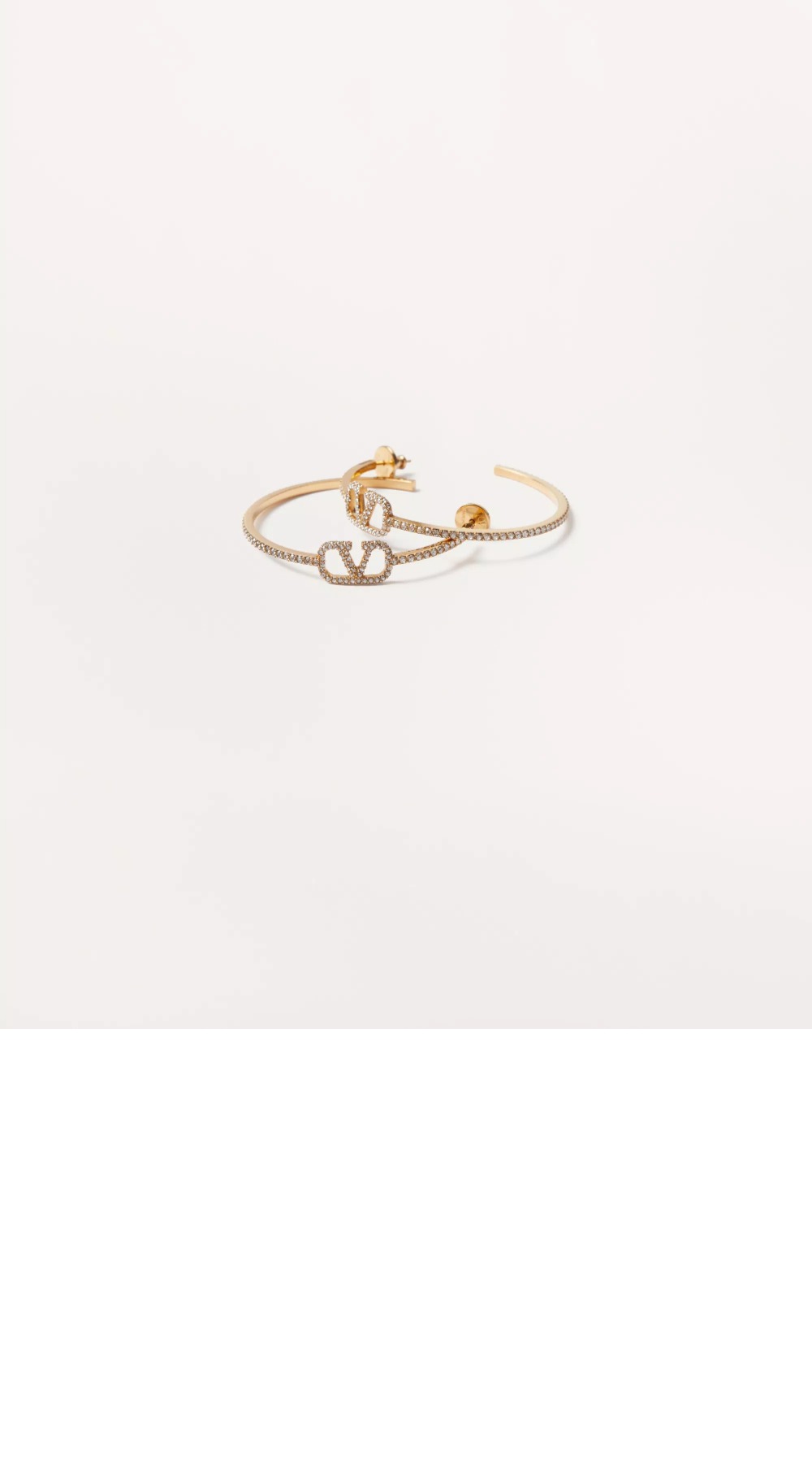 발렌티노 크리스털 이어링