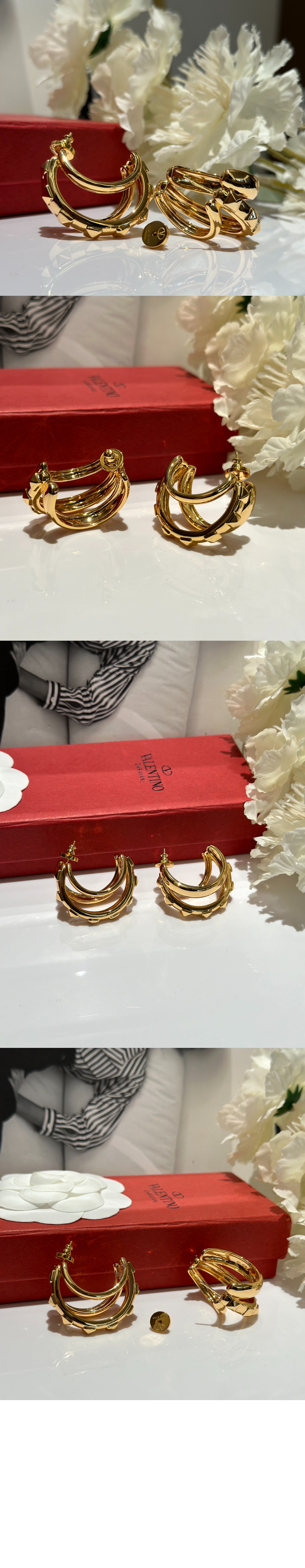 발렌티노 ROCKSTUD 이어링