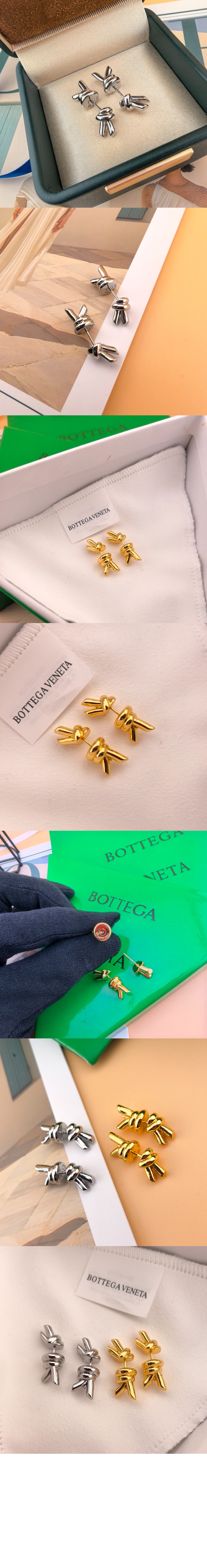 보테가베네타 놋 스터드 이어링 815942