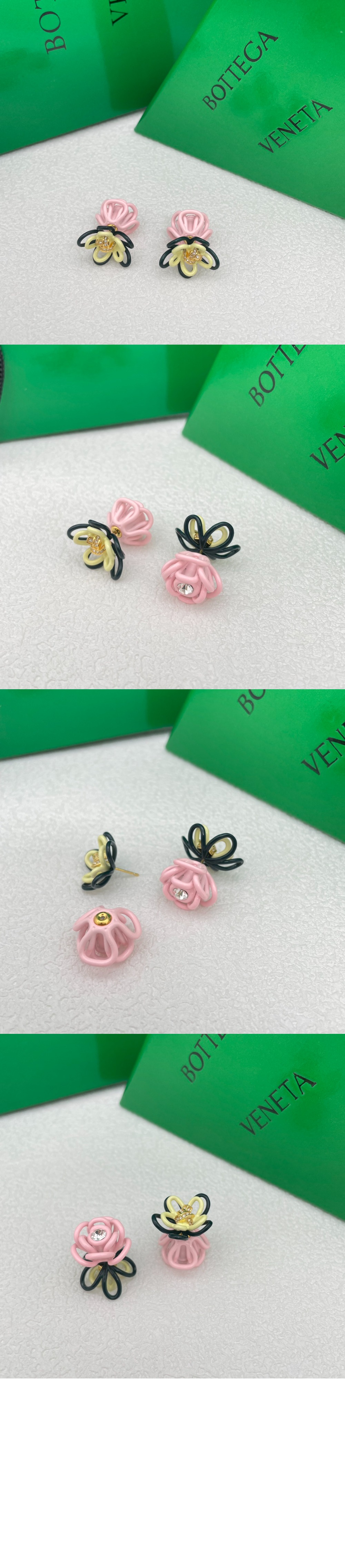 보테가베네타 꽃송이 이어링 732136