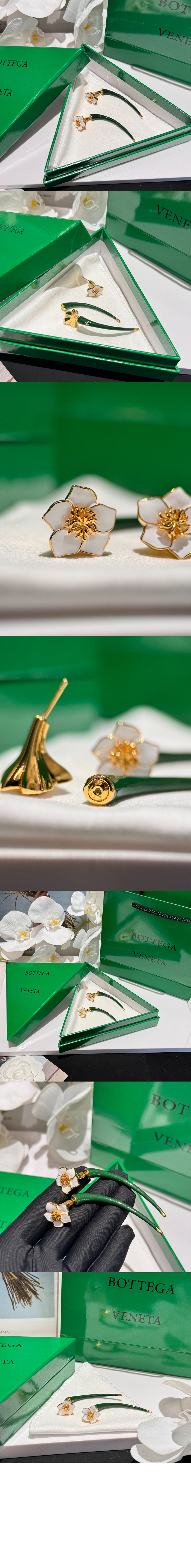 보테가베네타 플라워 이어링 786412