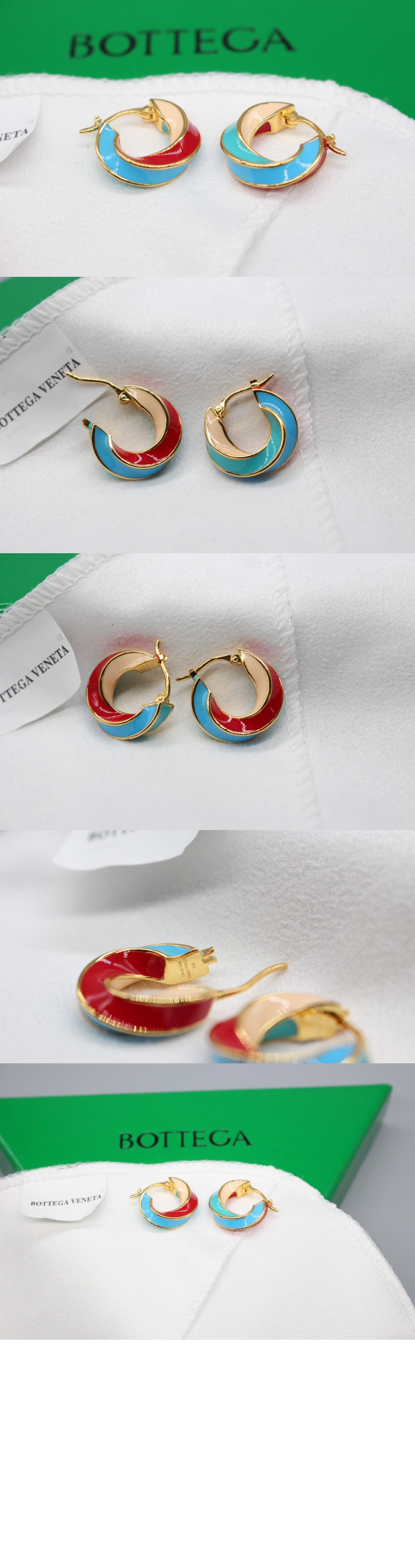 보테가베네타 법랑 이어링 775174