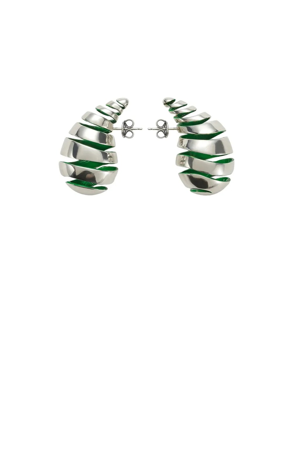 보테가베네타 스파이럴 이어링 740846