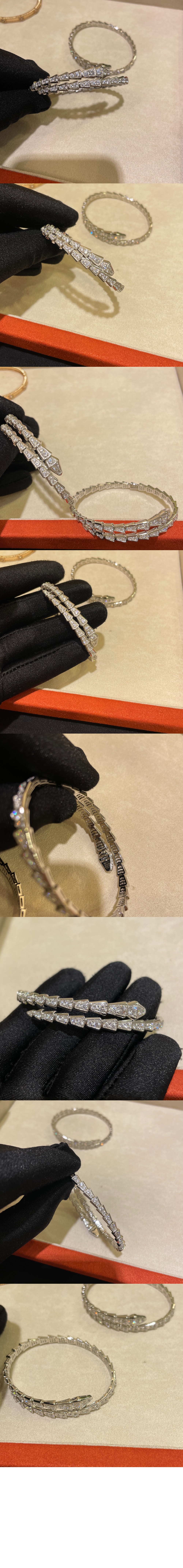 불가리 세르펜티 바이퍼 팔찌 351844