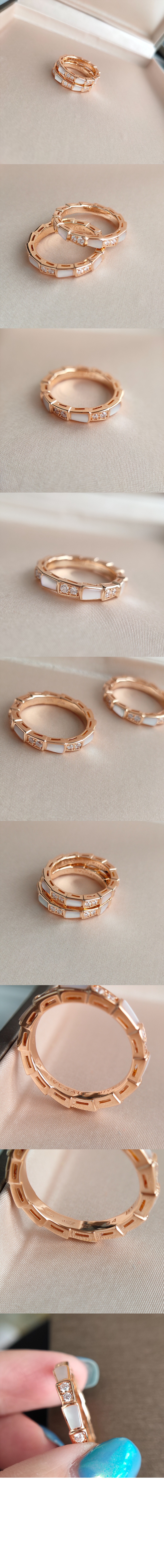 불가리 세르펜티 바이퍼 링 858043