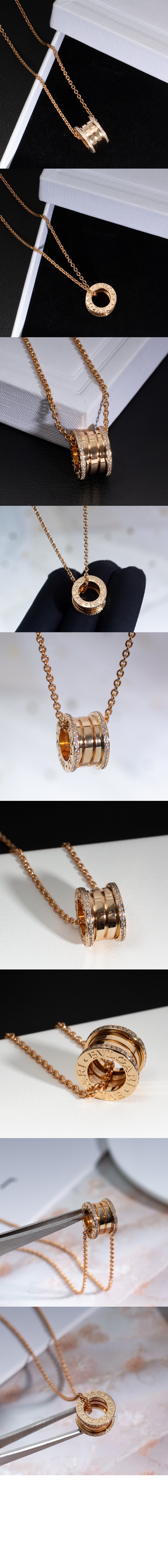 불가리 비제로원 네크리스 357885