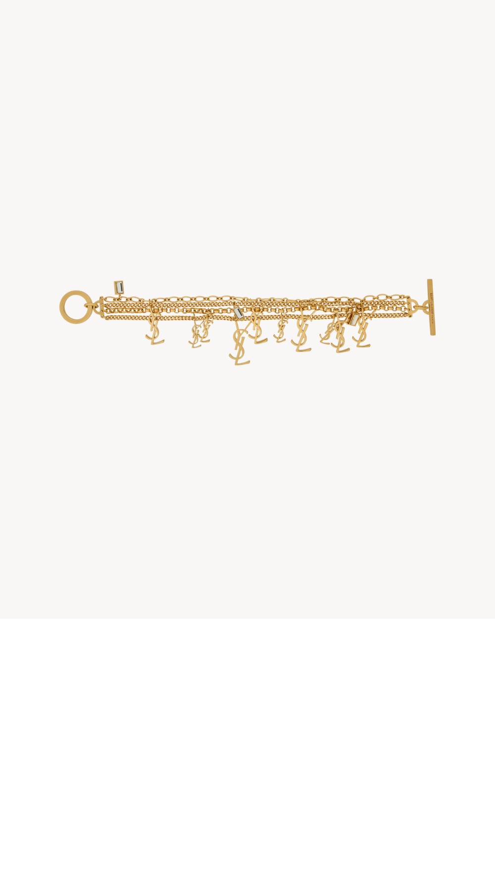 생로랑 멀티 체인 브레이슬릿 746617