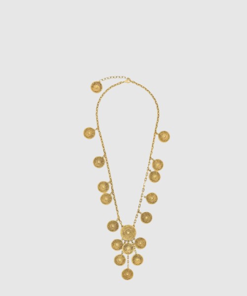 생로랑 메탈 참 네크리스 820040