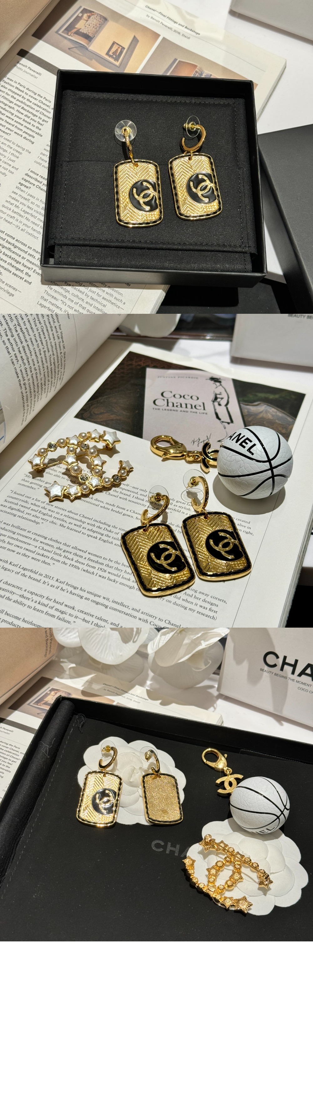 샤넬 귀걸이 ABC343