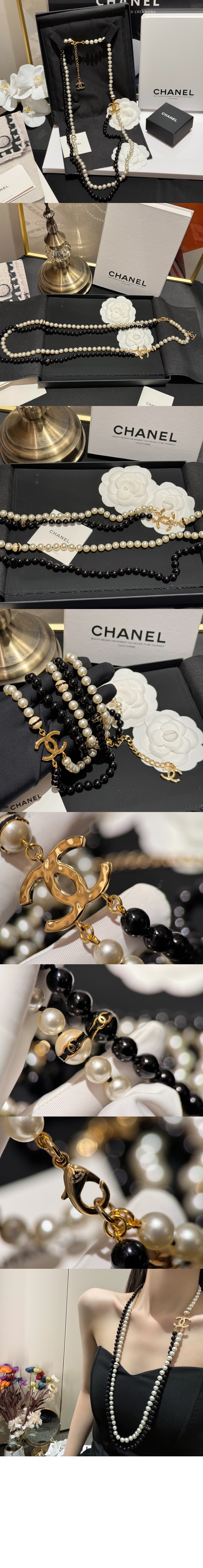 샤넬 롱 네클리스 ABD279