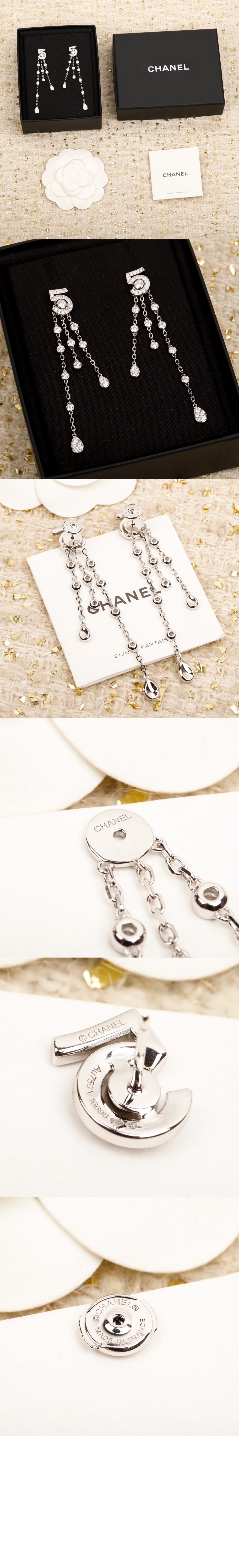 샤넬 ETERNAL N°5 귀걸이 J12417