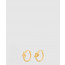 셀린느 스몰 노트 후프 귀걸이 46N556