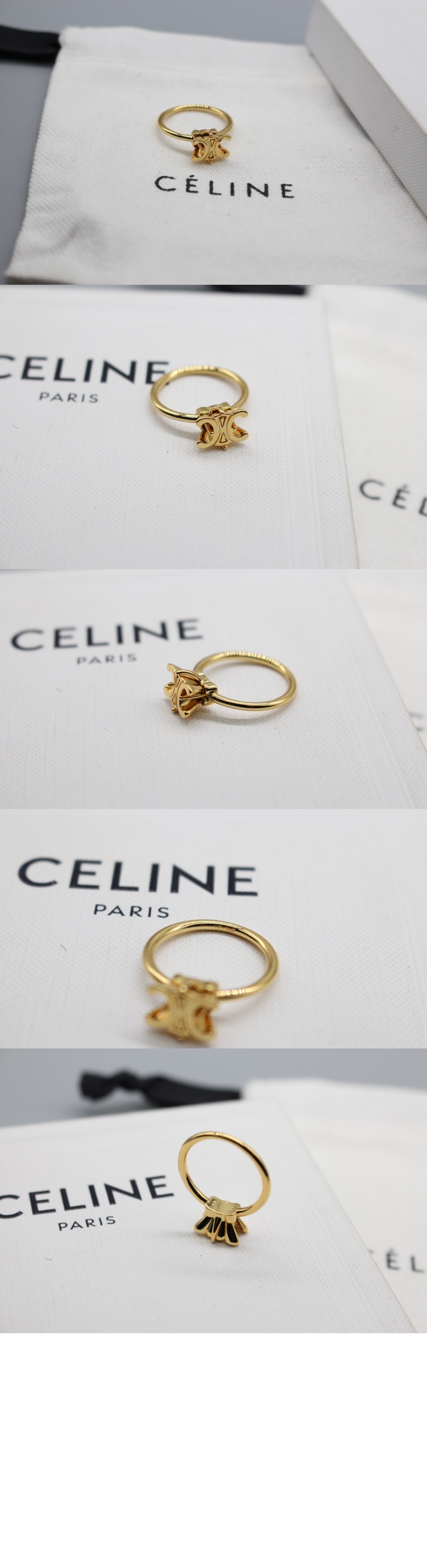 셀린느 트리옹프 솔리테어 반지 460XQ6