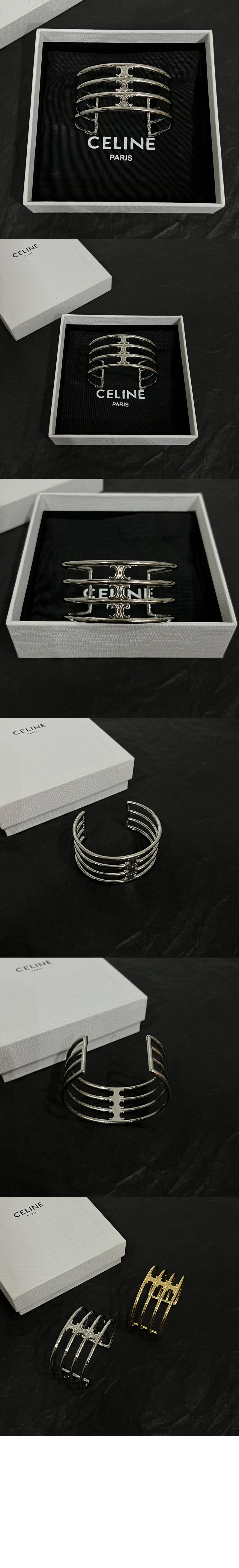 셀린느 트리옹프 케이지 커프 460YA6