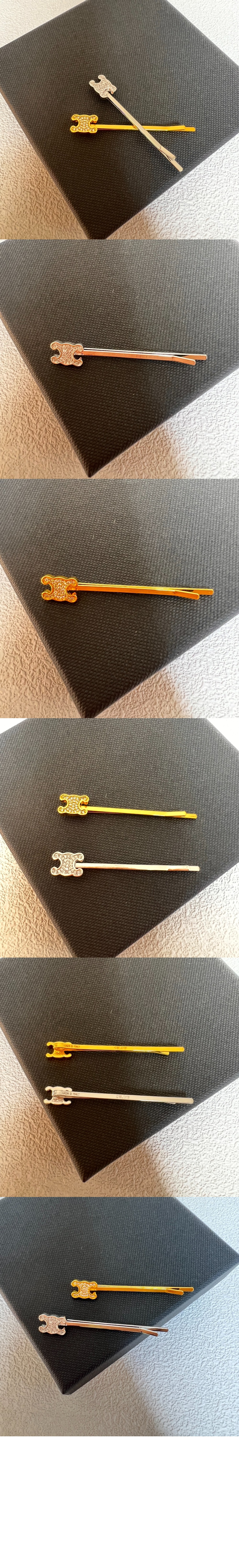 셀린느 트리오페 헤어핀 460ME6