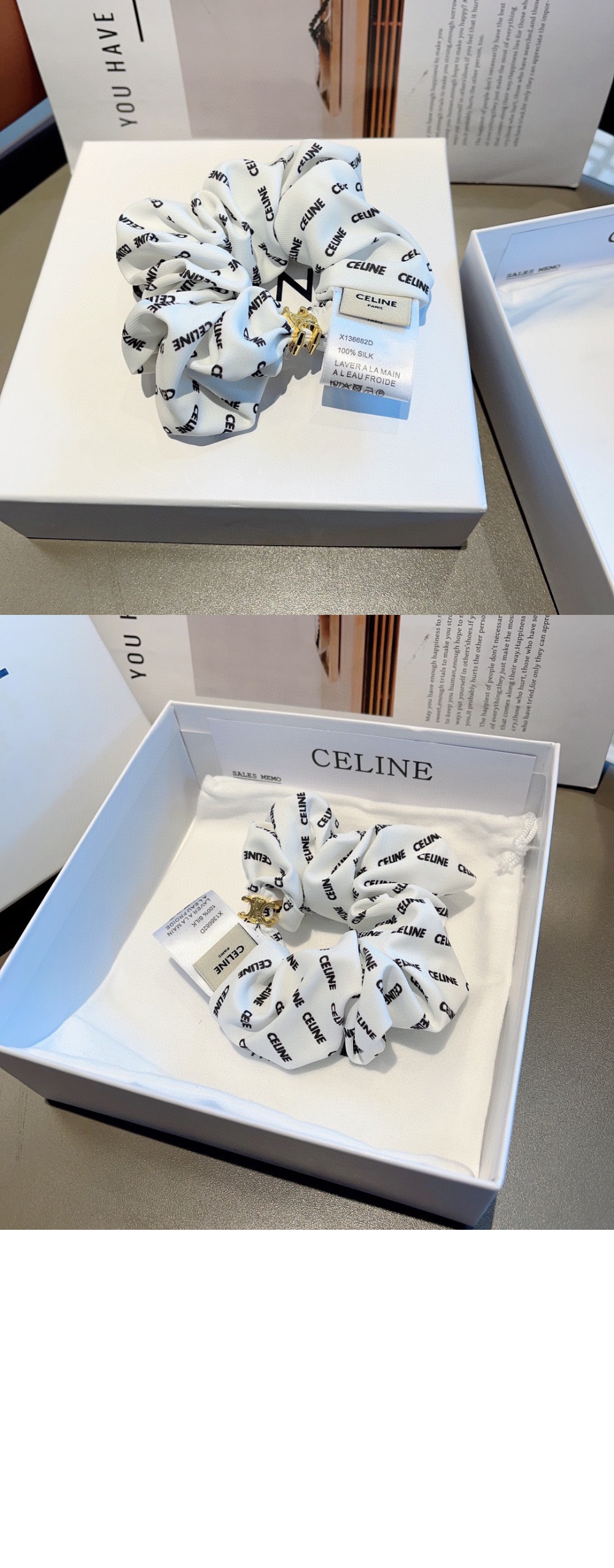 셀린느 스크런치 레유르 46Y352