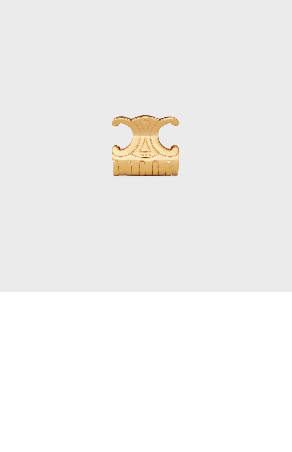 셀린느 미디엄 트리옹프 헤어 클로 460IB6