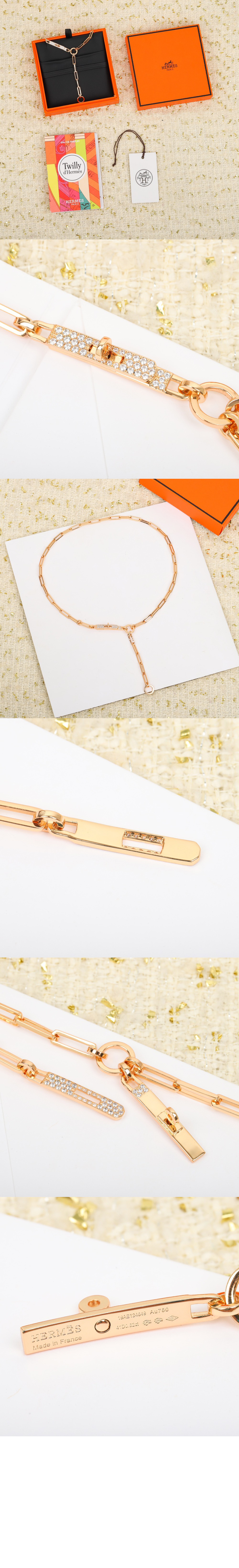 에르메스 Kelly Gavroche 목걸이