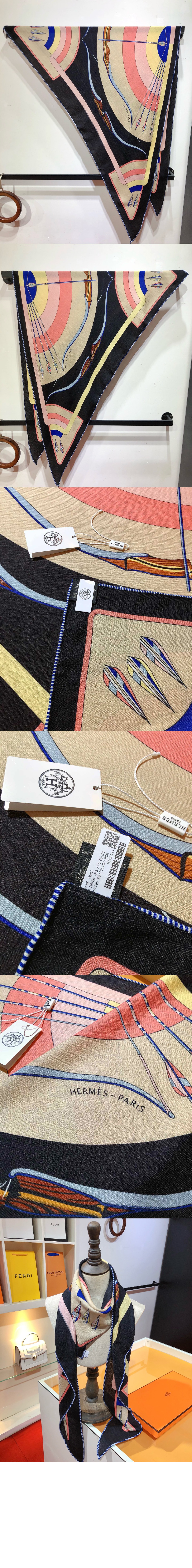 에르메스 Rainbow 자이언트 트라이앵글