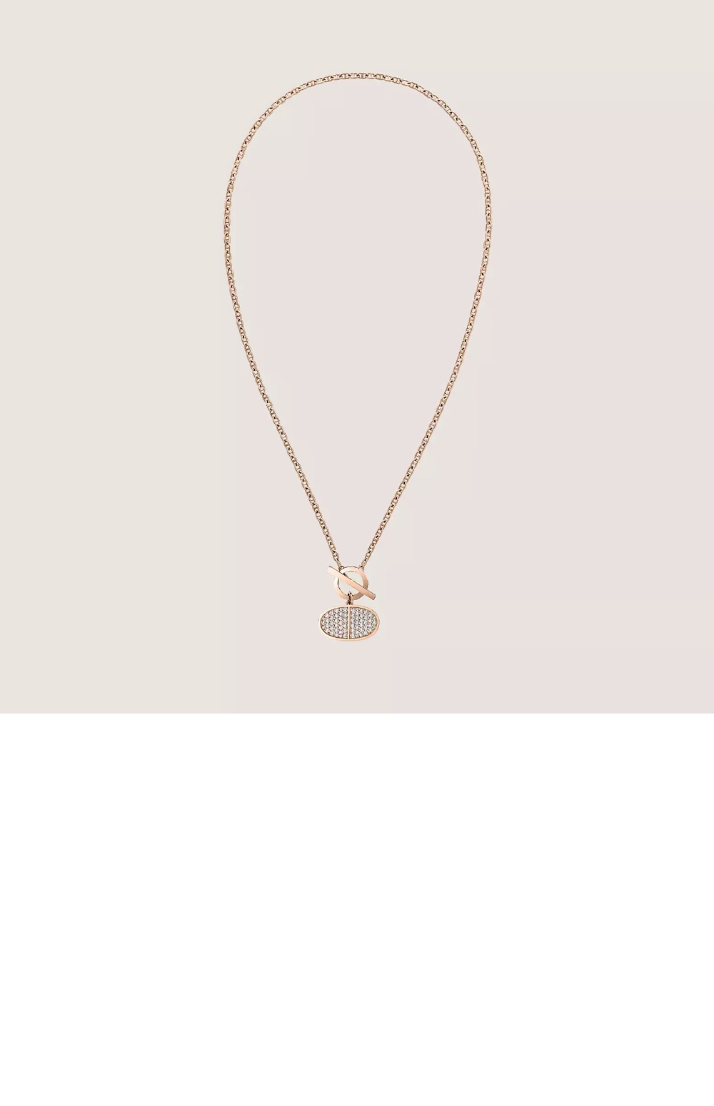 에르메스 쉐네 베르소 목걸이