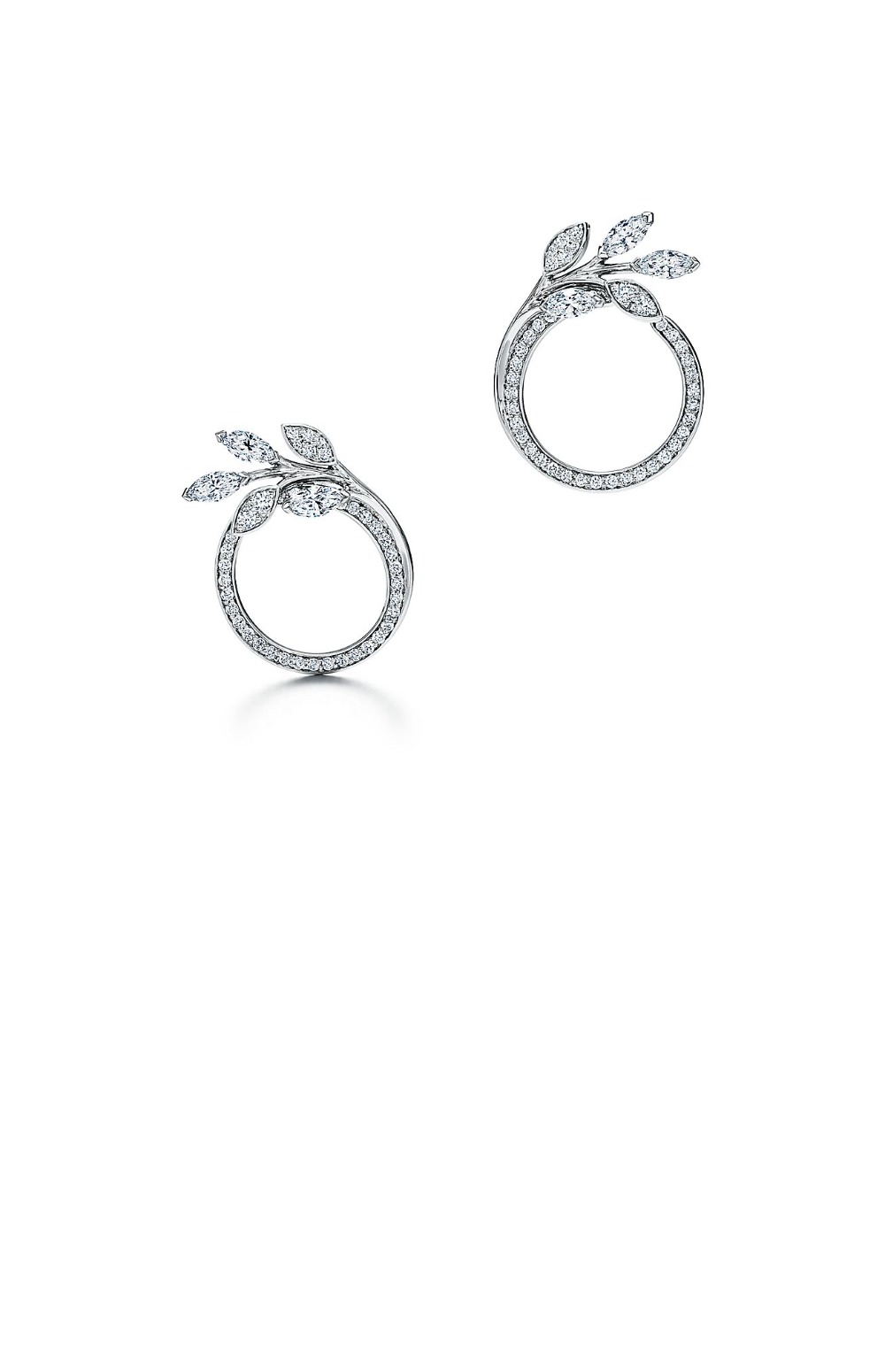 티파니앤코 빅토리아 다이아몬드 바인 귀걸이