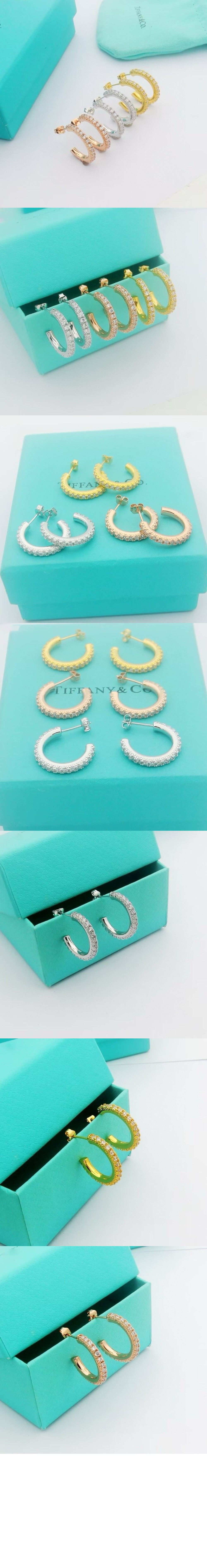티파니앤코 후프 귀걸이