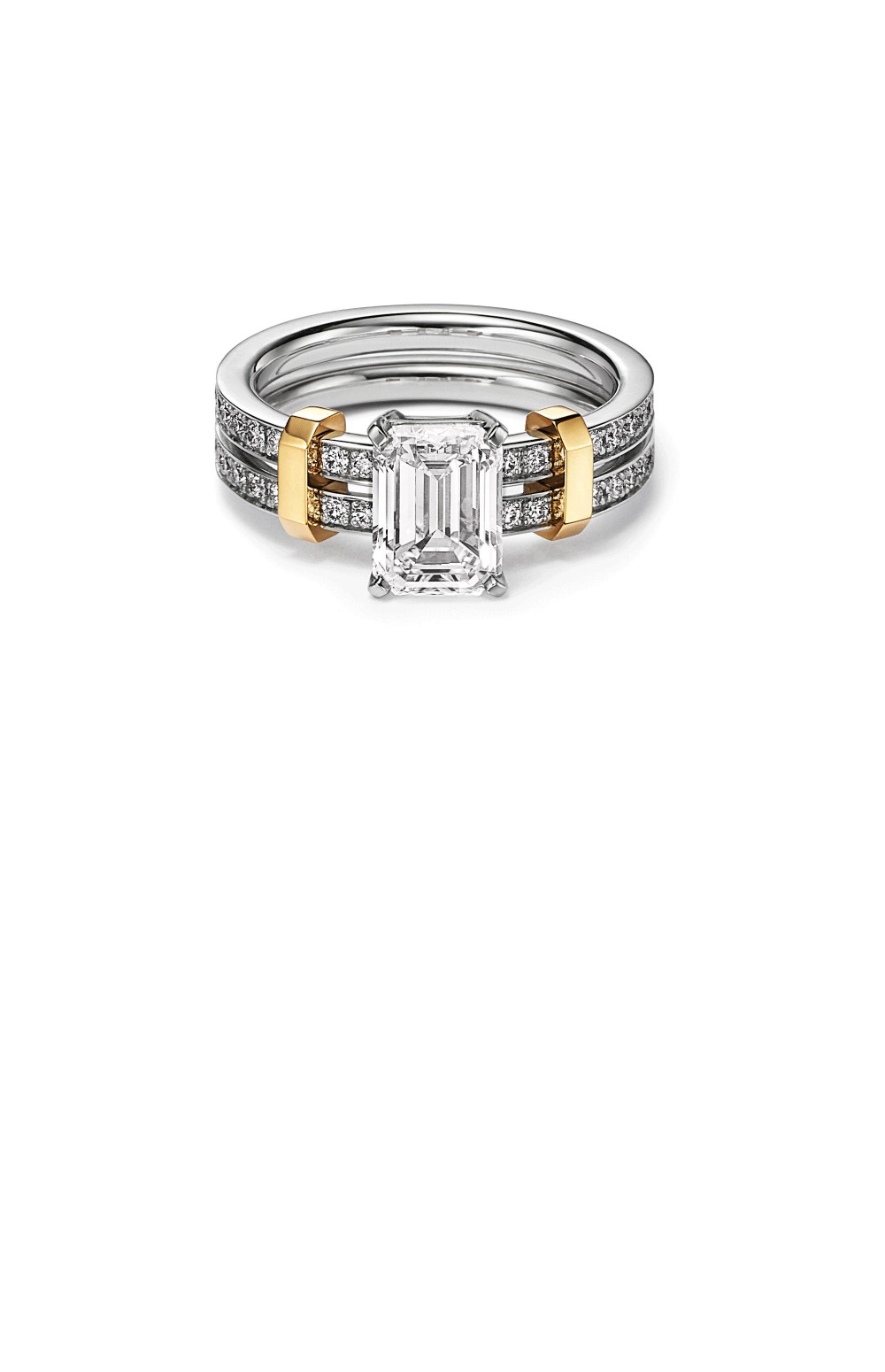 티파니앤코 골드 큐빅 반지