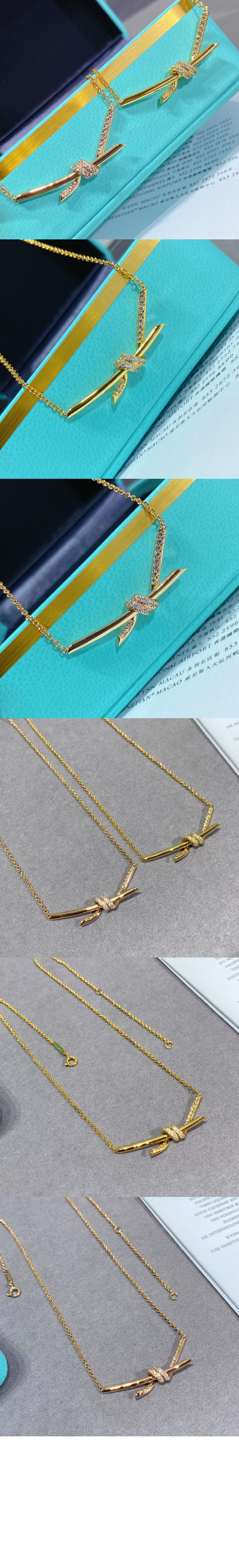 티파니앤코 노트 목걸이