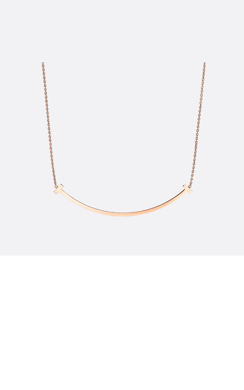 티파니앤코 스마일 목걸이 라지