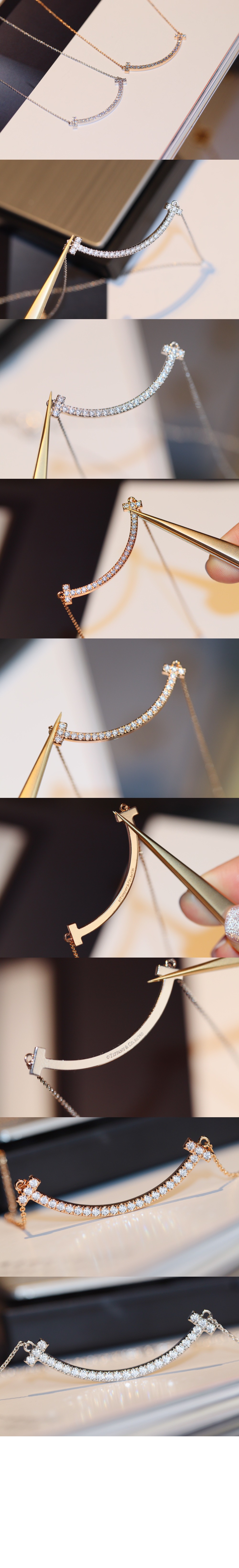 티파니앤코 미디엄 스마일 펜던트