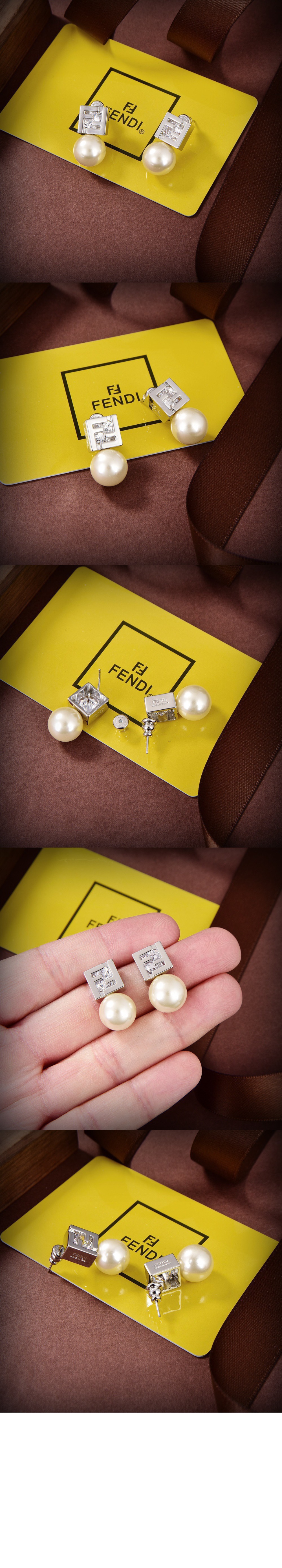 펜디 FF 이어링 7AJ612