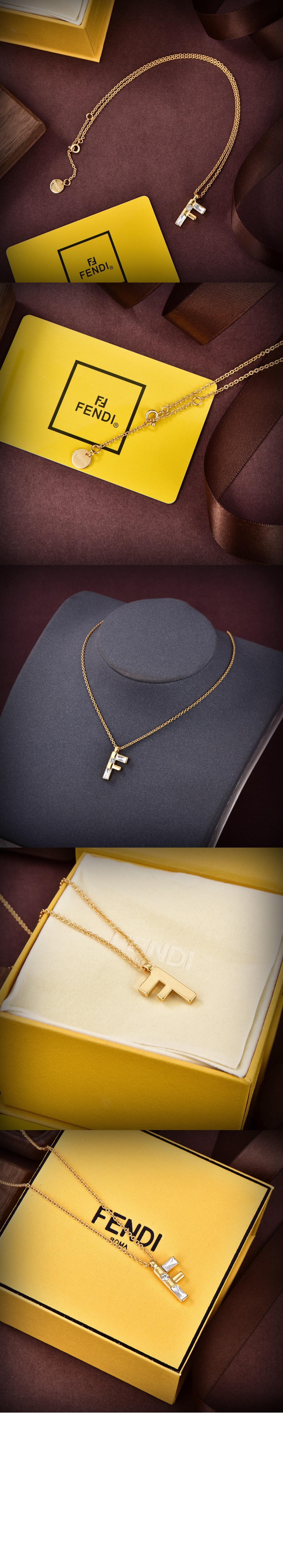 펜디 네크리스 8AH718