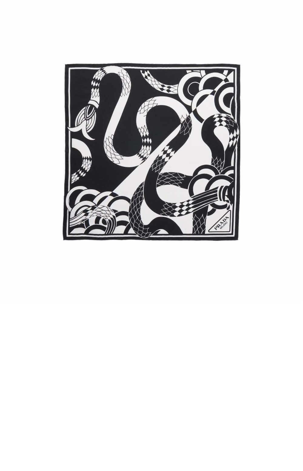 프라다 트윌 스카프 1FF004