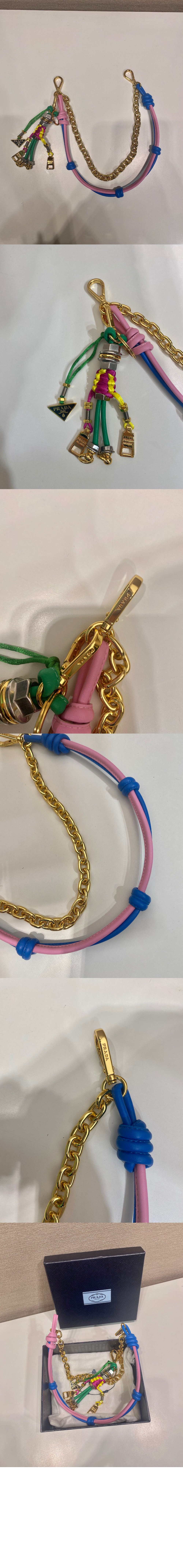 프라다 팝 스트링 백 참 1TT219