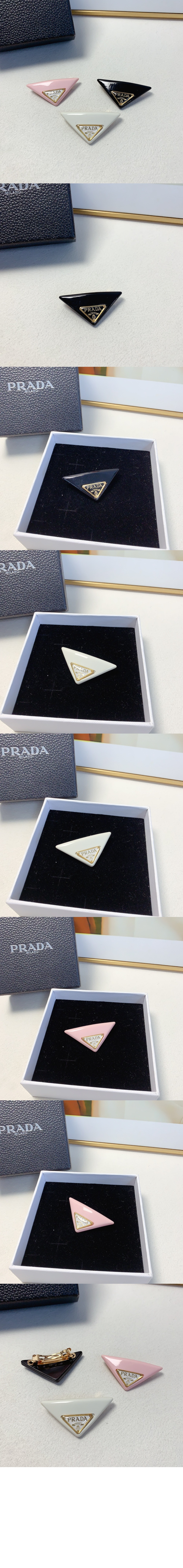 프라다 플렉시글래스 헤어 클립 1lF159