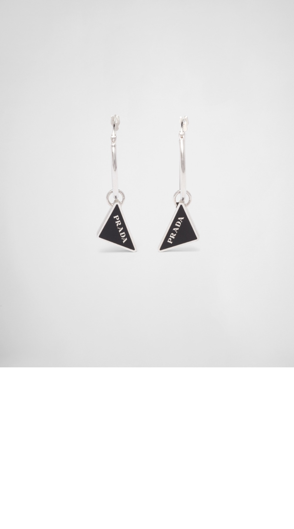 프라다 스말토 보석 드롭 이어링 1JO973