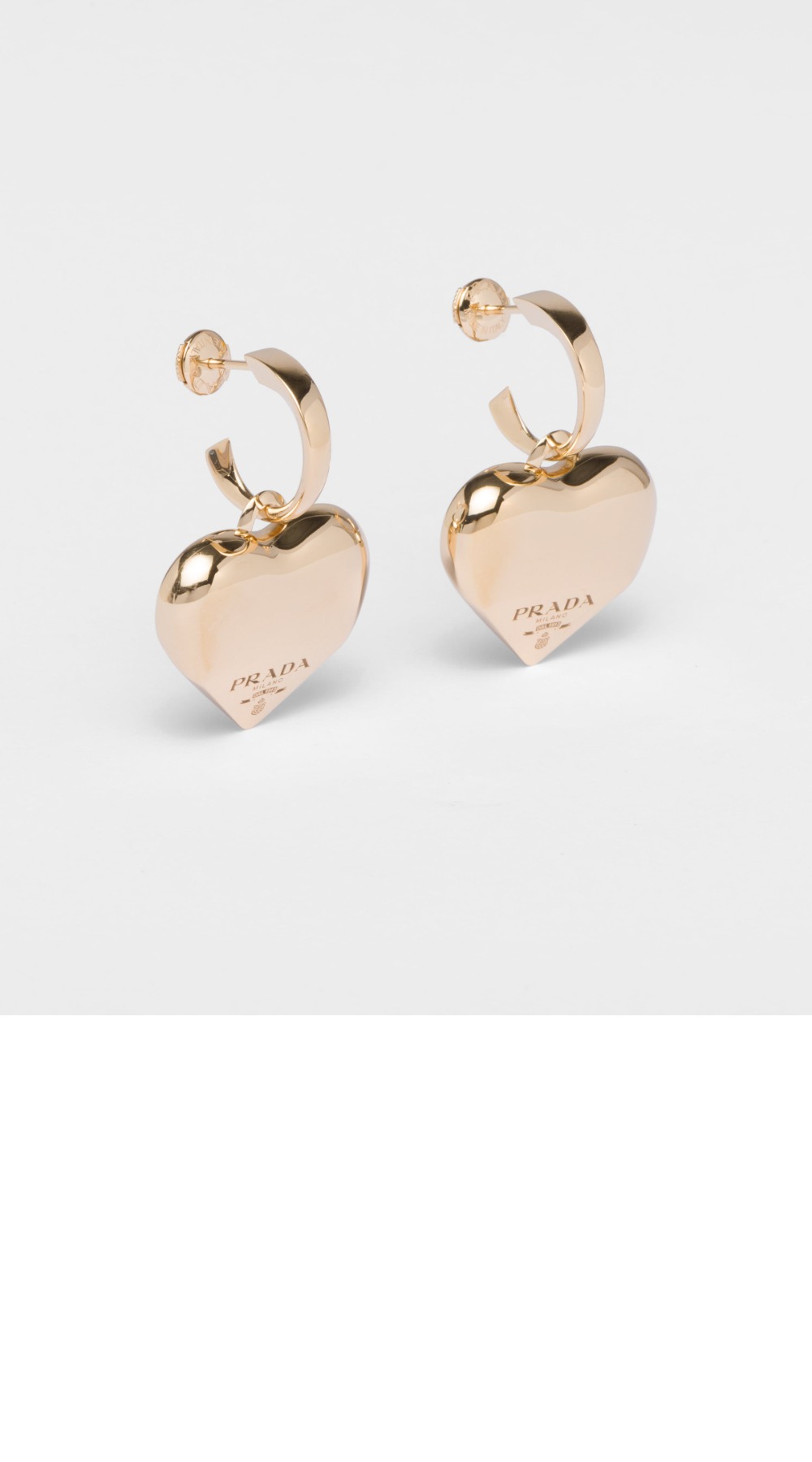 프라다 이터널 골드 중형 드롭 귀걸이 1JO967