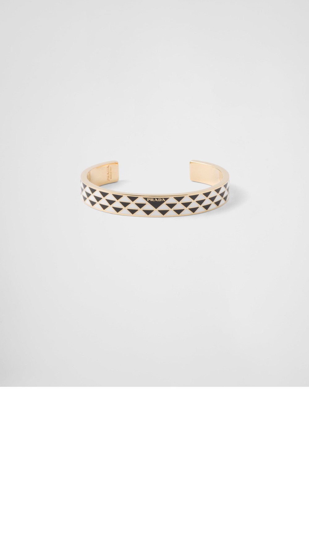 프라다 에나멜 메탈 팔찌 1IB846