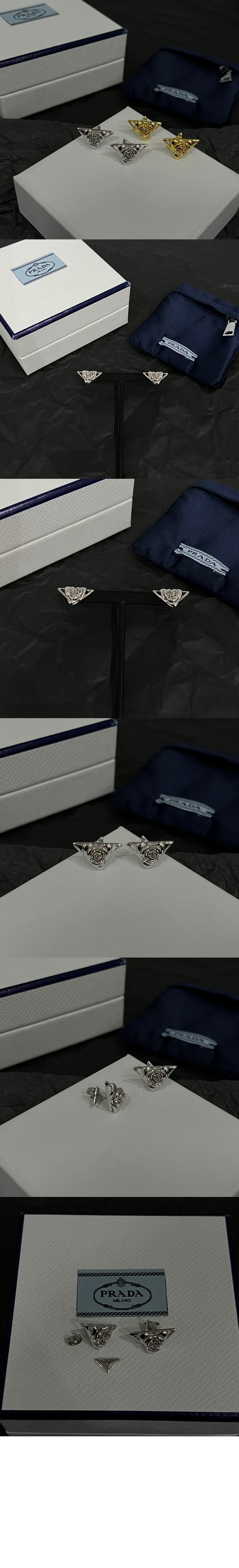 프라다 메탈 귀걸이 1IO088