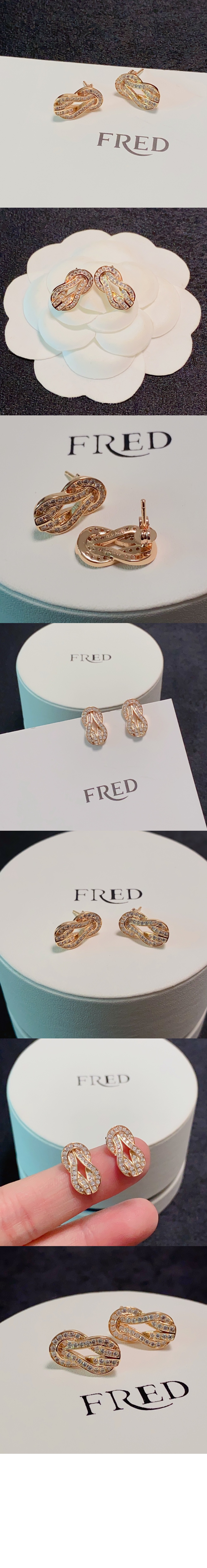 프레드 샹스 인피니 이어링 8B0267